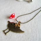 MyLittleThing - Copper Cute Little Bird Necklace