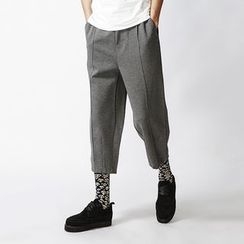 Bay Go Mall - Capri Wide Leg Pants Bay Go Mall - Capri Wide Leg Pants