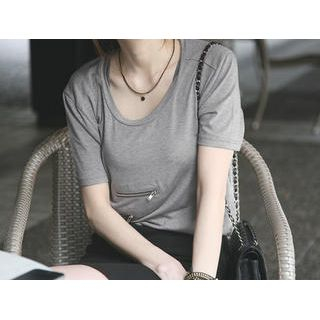 Asymmetric Hem Skirt Overlay Leggings Asymmetric Hem Skirt Overlay Leggings