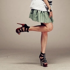 PUFFY - Pleated Skirt with Belt