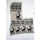 Angelove - Nordic-Patterned Hooded Scarf