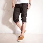 AOYAMA - Nordic Pattern Cropped Pants