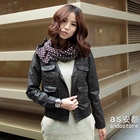 Ando Store - Faux-Leather Jacket