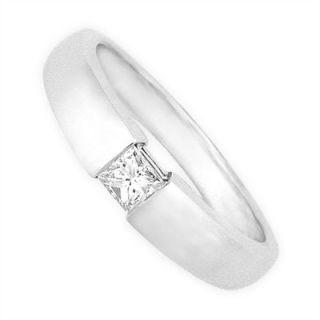 Tailor-made 18K White Gold Ring with Diamonds