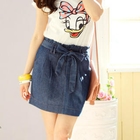 Tokyo Fashion - Tie-Waist Denim Skirt 