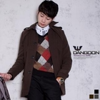 DANGOON - Cashmere Wool Blend Coat with Sash