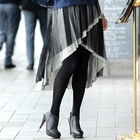 SOHO Central - Wrap-Front Dip-Back Skirt
