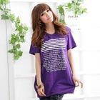 RingBear - Short-Sleeve V-Neck Hooded Pullover