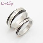 Menku - Rhinestone-Accent Ring