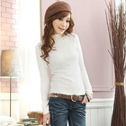 Tokyo Fashion - Ribbon-Accent Turtleneck Knit Top