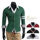 DANGOON - Dual-Pocket Cotton Cardigan