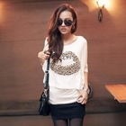 PUFFY - Leopard Print Lips T-Shirt