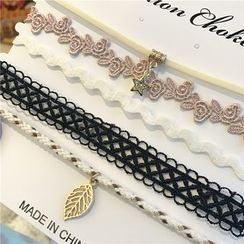 Pouffle - Choker Set (5Pcs) Pouffle - Choker Set (5Pcs)