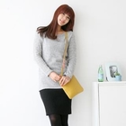 LORIKEET - Boatneck Knit Top
