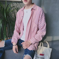 Besto - Striped Long-Sleeve Shirt Besto - Striped Long-Sleeve Shirt