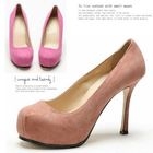 MODELSIS - Genuine Suede Platform Stilettos