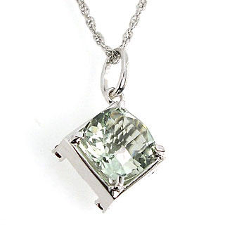 Green Amethyst Versatile Pendant Green Amethyst Versatile Pendant