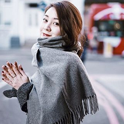 Hats 'n' Tales - Fringed Fleece Scarf Hats 'n' Tales - Fringed Fleece Scarf