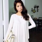 BENGGIRL - A-Line Handkerchief Hem Top
