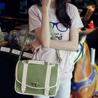 Smoothie - Contrast-Trim Satchel