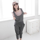 CatWorld - Drawstring-Waist Sleeveless Jumpsuit