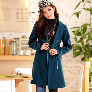 Belted Zip Coat Belted Zip Coat