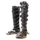 deepstyle - Genuine Leather Tall Gladiator Sandals