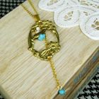 MyLittleThing - Gold Forest Bird Necklace