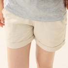CatWorld - Drawstring-Waist Cuffed Shorts