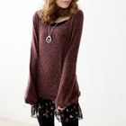 Tokyo Fashion - Set: Knit Top + Ruffle Slipdress