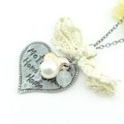 Fit-to-Kill - Ribbon Heart Necklace