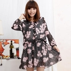 JVL - Ruffle Floral Chiffon Dress