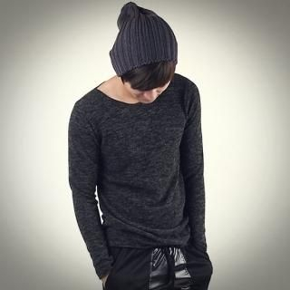 Boatneck Long-Sleeve Top