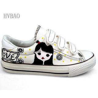 Girl & Boy Print Velcro Sneakers Girl & Boy Print Velcro Sneakers