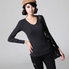 SARAH - V-Neck Long-Sleeve Top