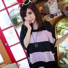 Maymaylu Dreams - Striped Short-Sleeve Top