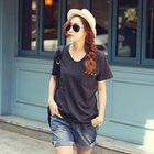 BBon-J - Studded Pocket Distressed T-Shirt