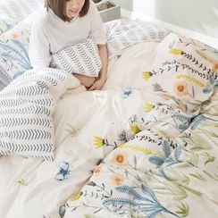 Sharemily - Printed Bed Sheet Set Sharemily - Printed Bed Sheet Set