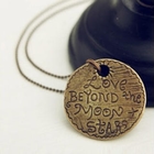MURATI - Engraved Disc Necklace
