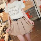 CLICK - Set: Pleated Skort + Belt