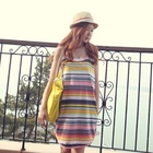 BBon-J - Mixed Color Stripe Dress
