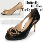 ganzi - Patent Peep-Toe Pumps
