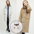 ANNINA - Alpaca Wool Blend Long Coat