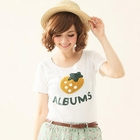 CatWorld - Strawberry Appliqué T-Shirt