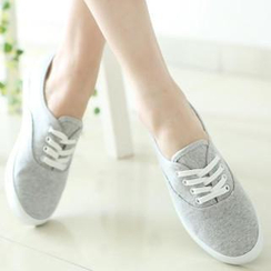 Renben - Plain Canvas Sneakers Renben - Plain Canvas Sneakers