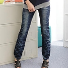 RingBear - Washed Straight-Cut Jeans
