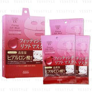 Clear Turn EX Fitting Lift Mask - Hyaluronic Acid (Red)