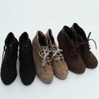 LORIKEET - Faux-Suede Ankle Boots