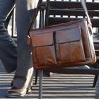 Belivus - Genuine Leather Messenger Bag