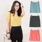 LORIKEET - Elastic-Waist Miniskirt